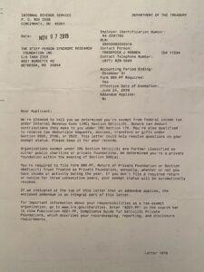 IRS Incorporation Letter