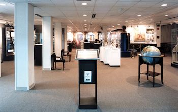 National Cryptologic Museum exhibit room at the July 1993 opening