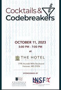 2023 Cocktails & Codebreakers Program