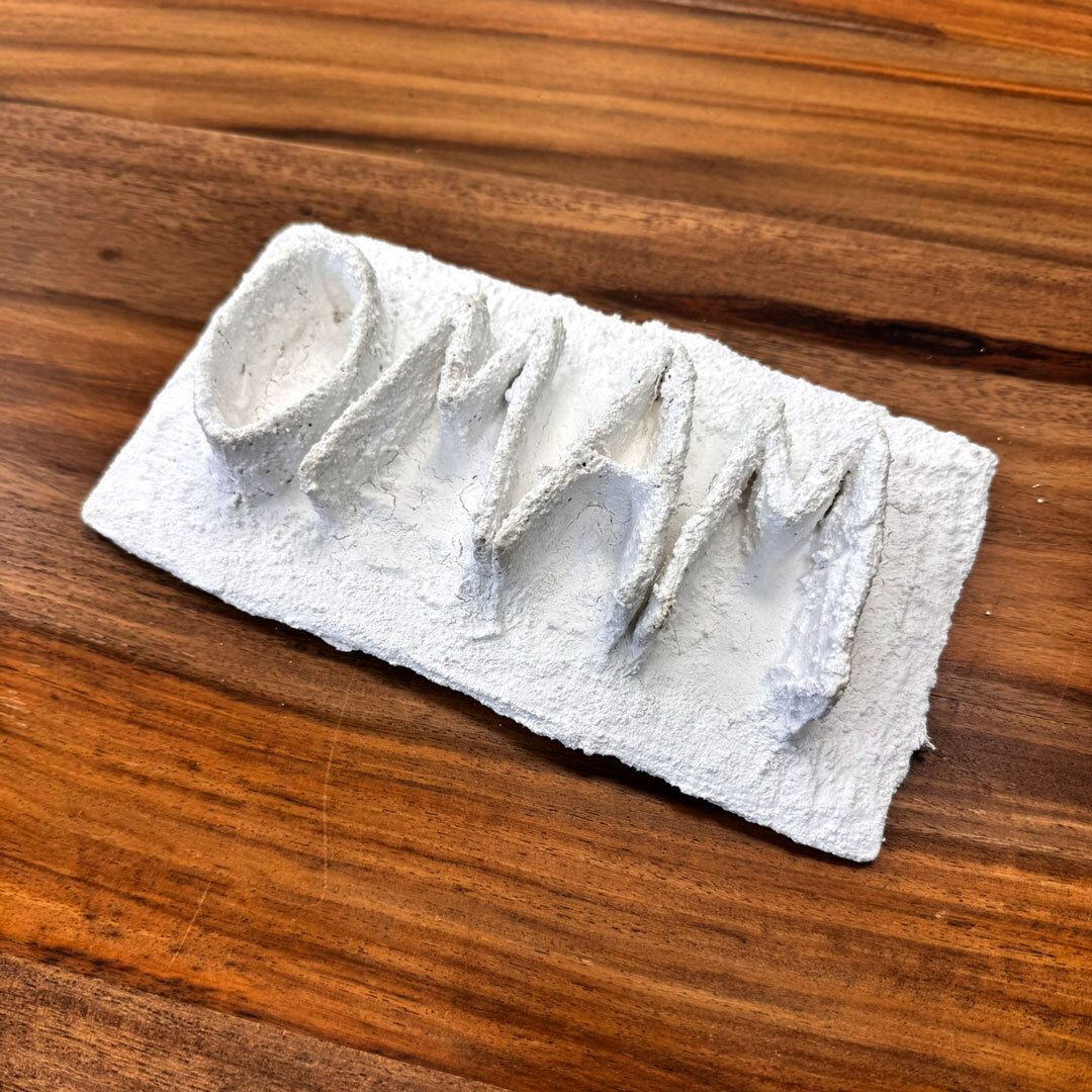 ArtWave Workshop: Plaster Text Sculpture