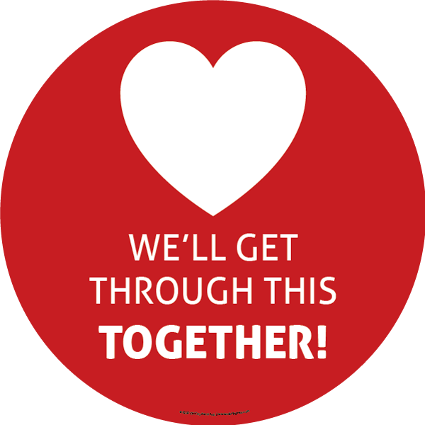 Window Cling - Get Through This Together-02