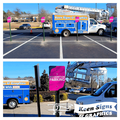 Keen Signs Awards and Recognition Displays: Recognition Parking T-Mobile