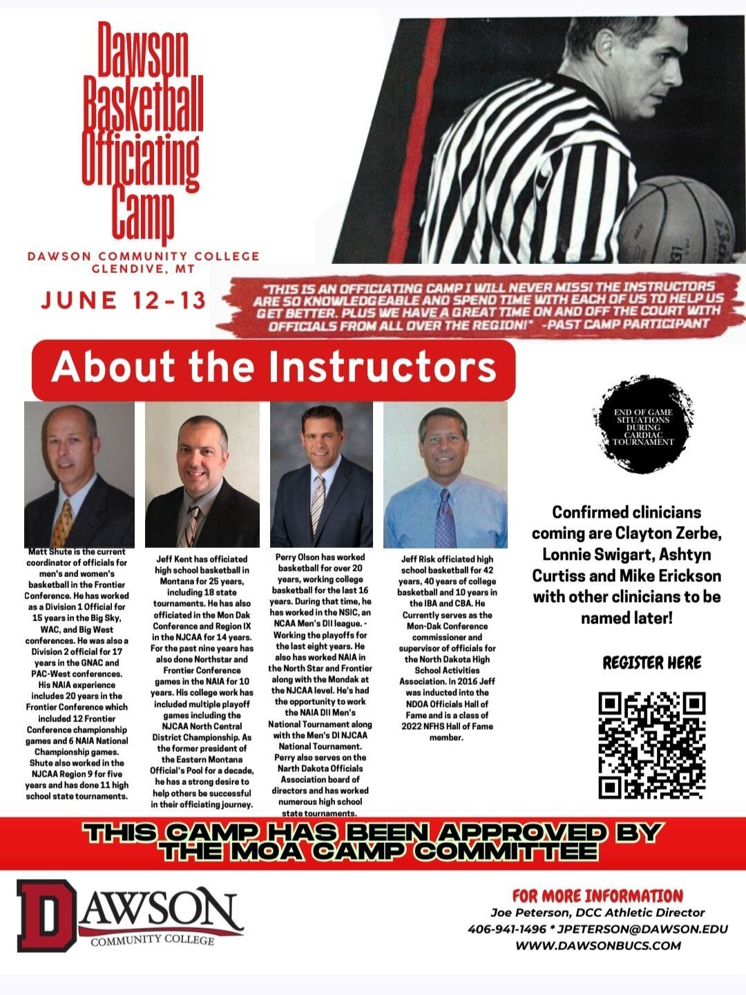 Dawson Basketball Officiating Camp
