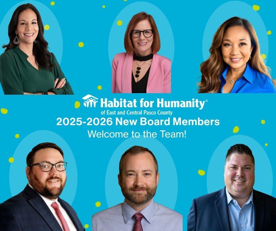 Together, we build - Welcoming our new board of directors!