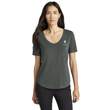 Mercer+Mettle MM1017 Women's Stretch Jersey Relaxed Scoop