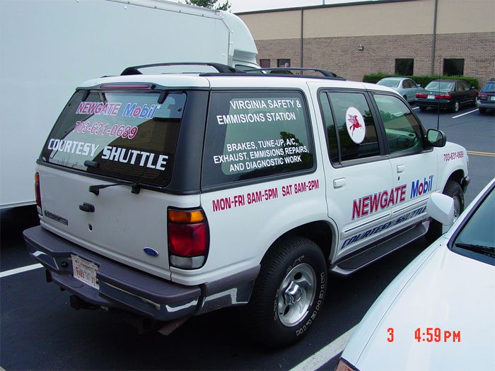 Newgate Mobil Truck Graphics