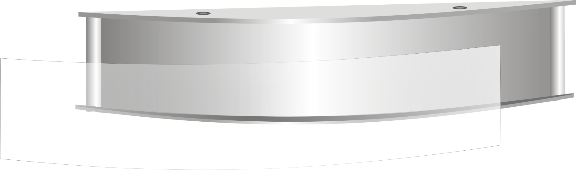 Curved Name Plate Holders