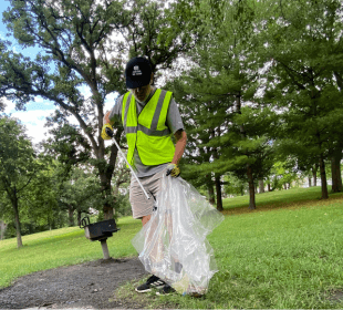 Flash Trash Cleanups at Hanscom Park »