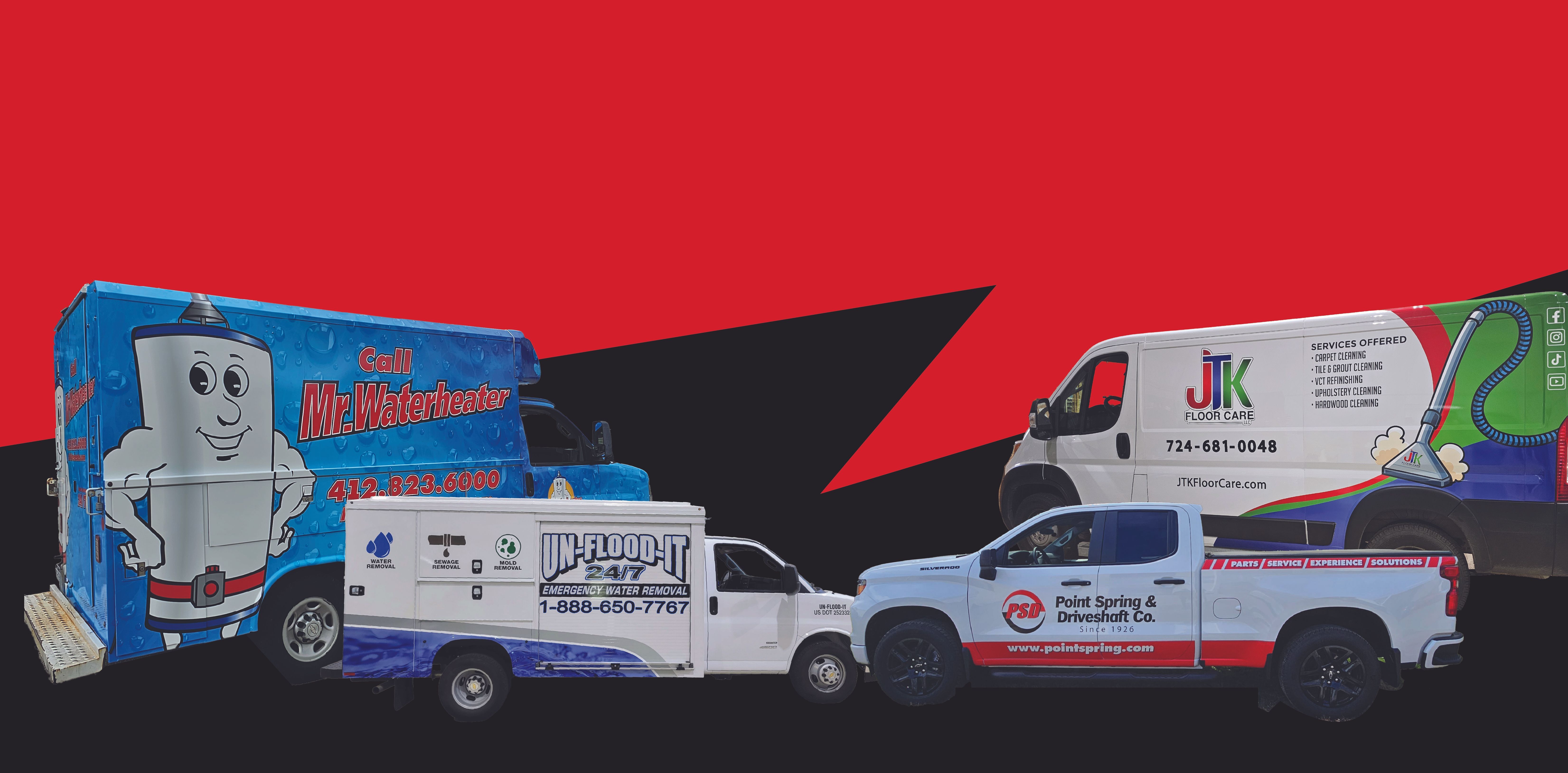 Cutsom Fleet Vehicle Wraps
