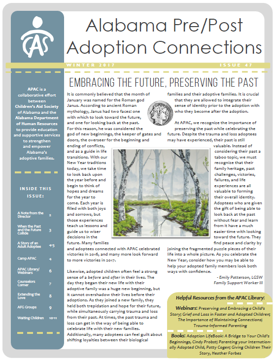APAC Newsletter Winter 2017