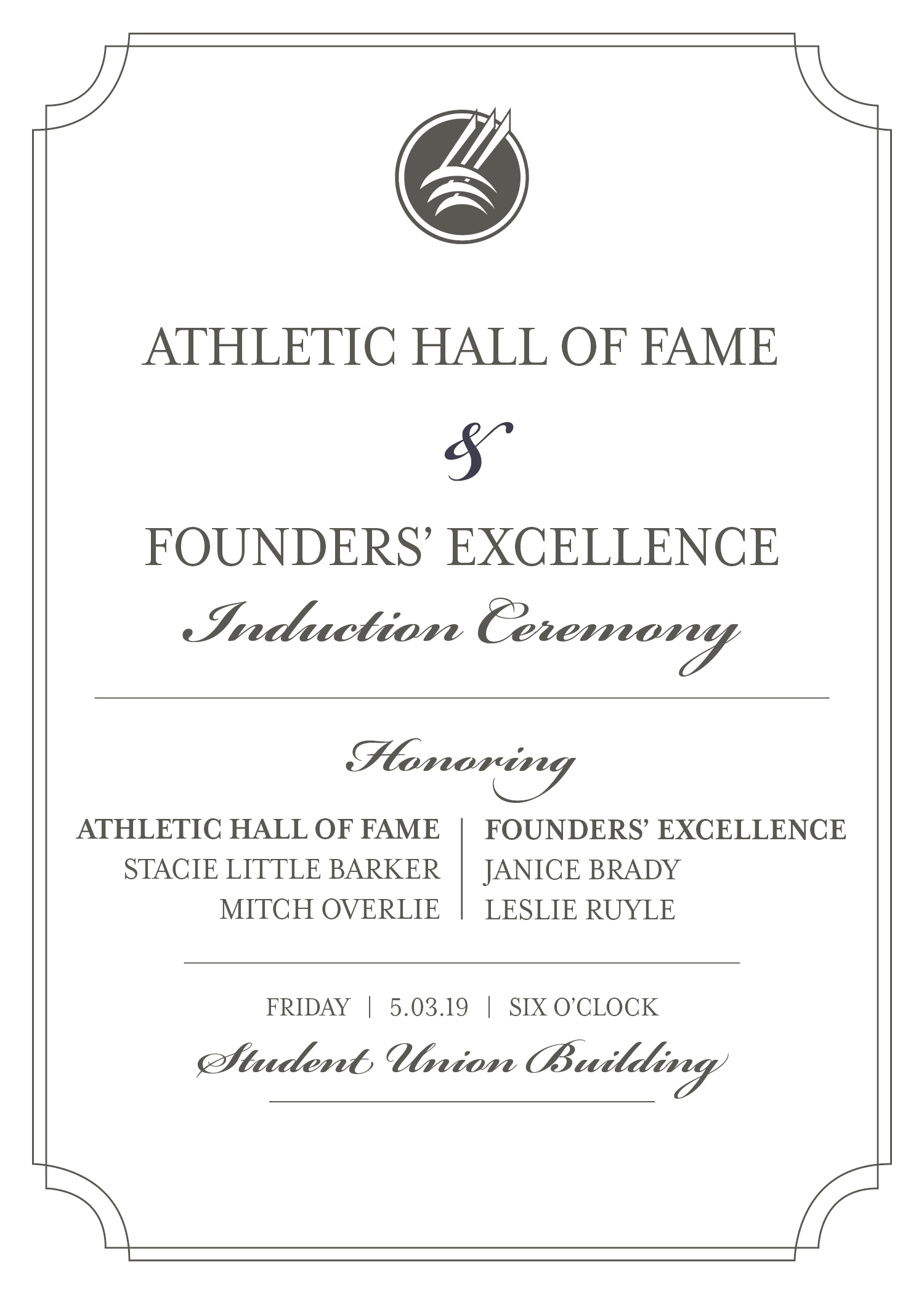 Founders' Excellence and Athletic Hall of Fame