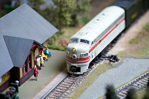Model Railroad Display