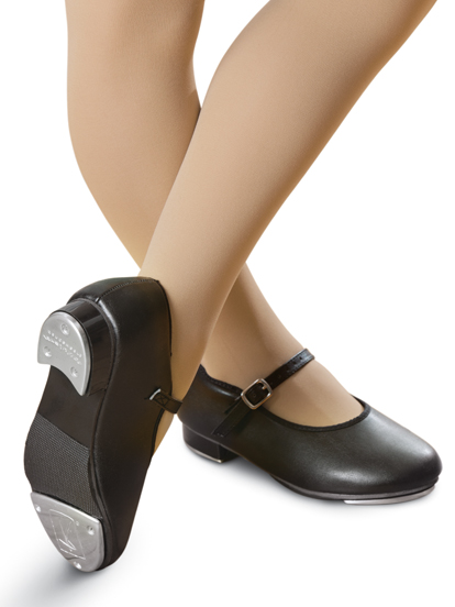 Black U-Shell Tap Shoe