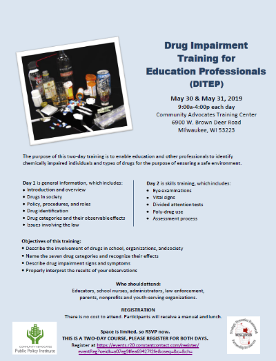 Drug Impairment Training for Education Professionals