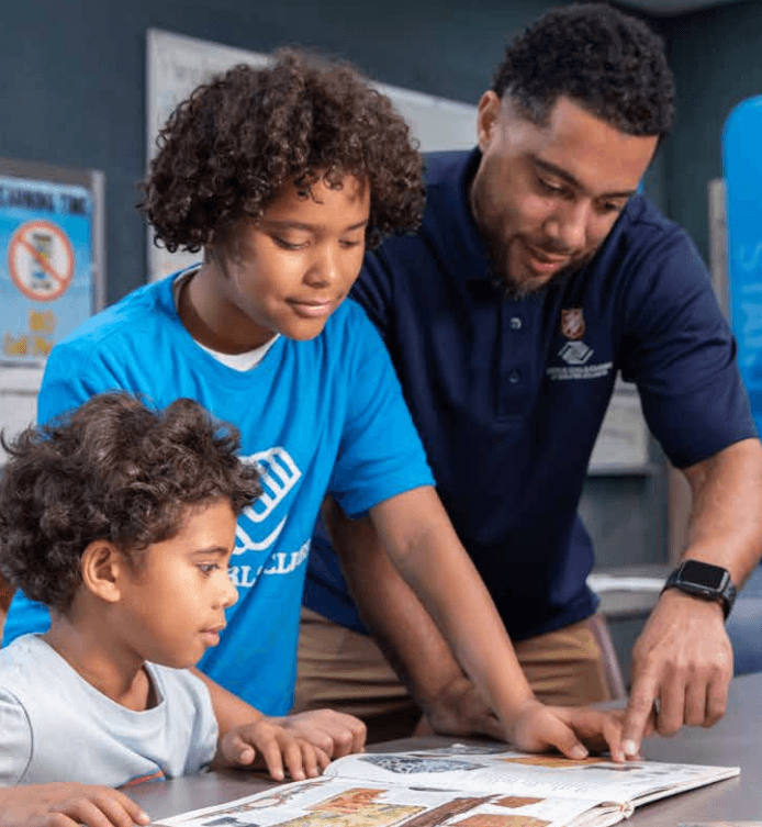 Boys & Girls Club staff work with young people to understand their emotions and to promote suicide awareness and prevention.