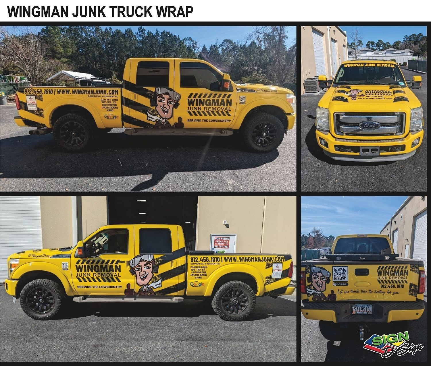 WINGMAN JUNK TRUCK WRAP