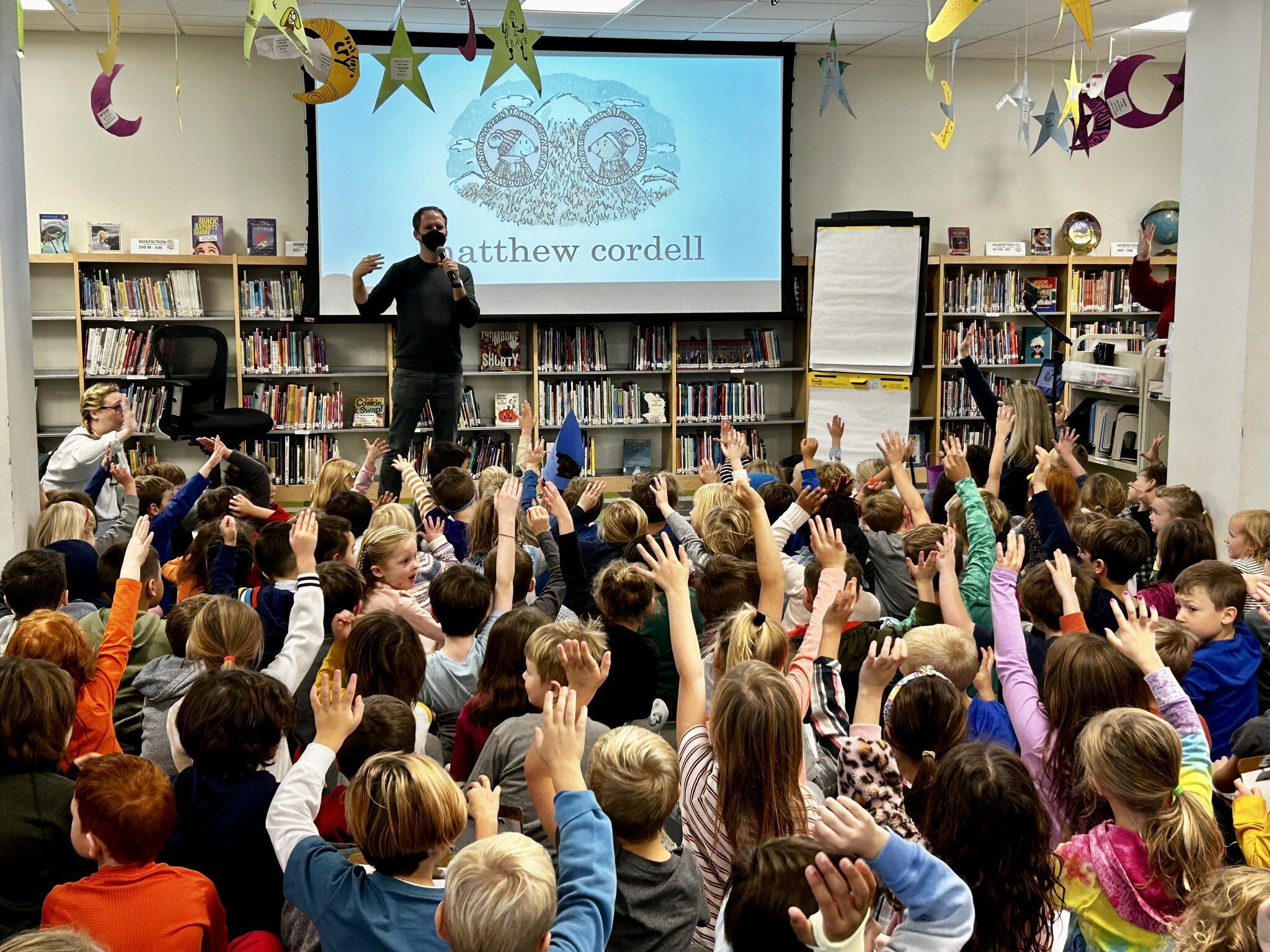 Author Matthew Cordell Visits Elementary Schools