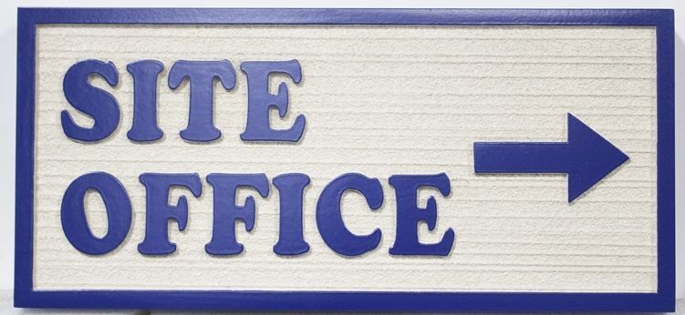 KA20585A - Carved HDU Site Office Sign 