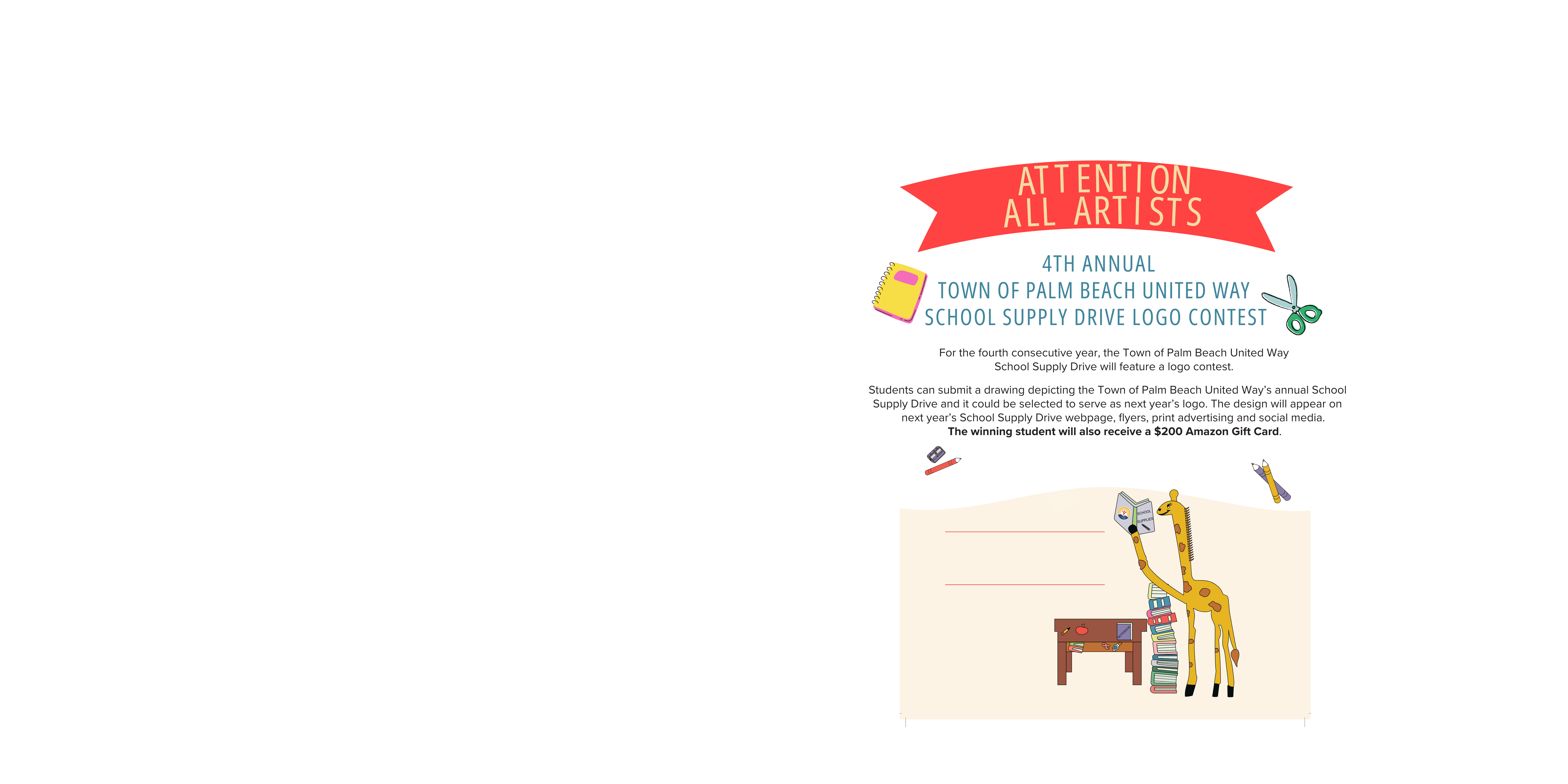 4th Annual Town of Palm Beach United Way Logo Contest