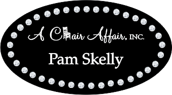 OVAL BLING NAME BADGE