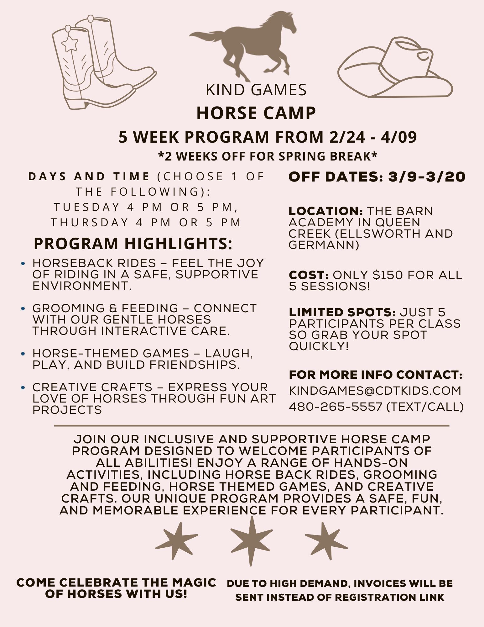 Adaptive Horse Camp