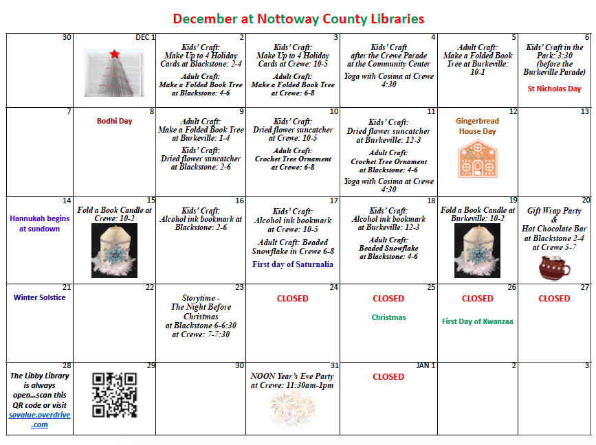 December 2025 calendar