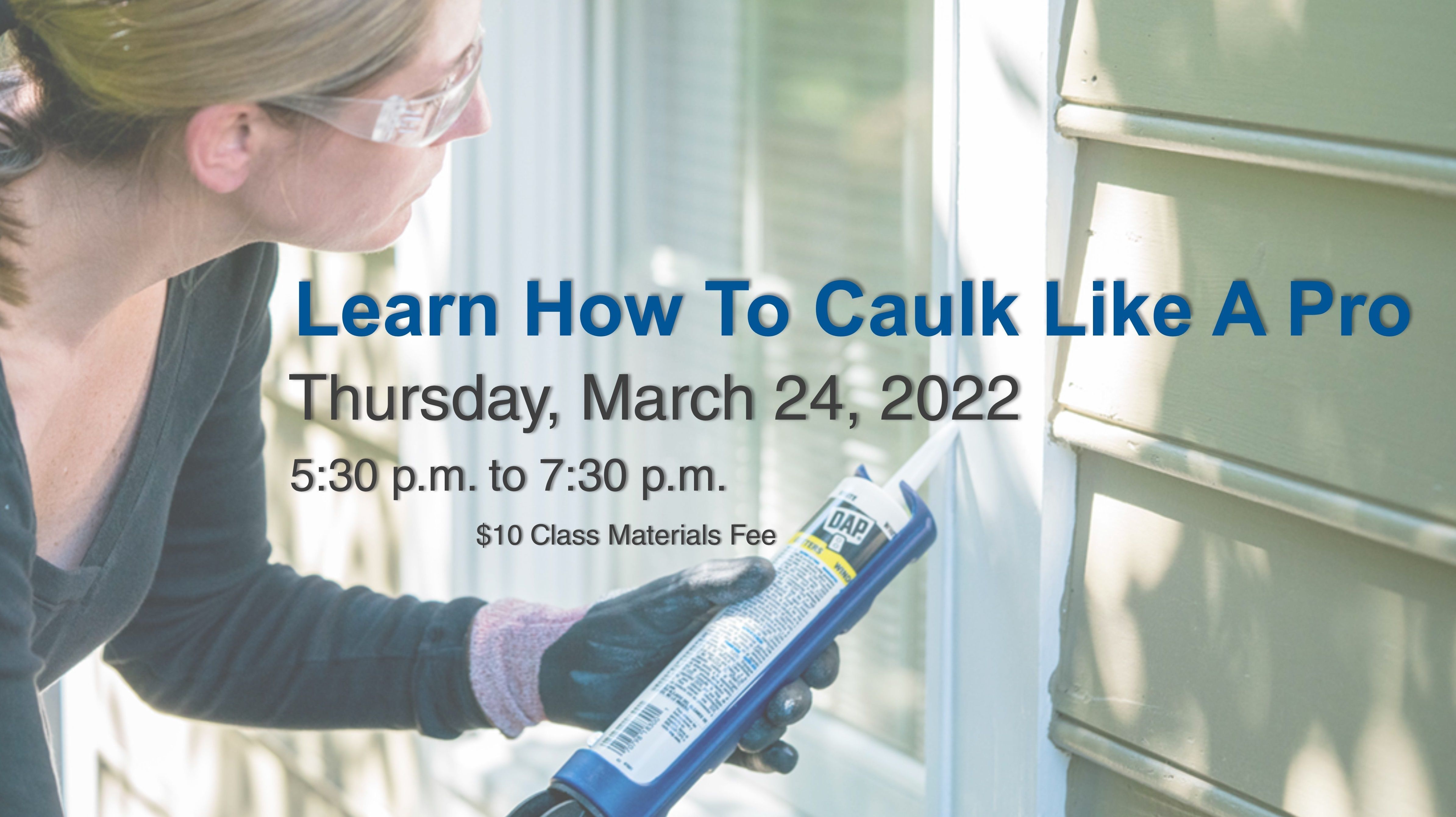 In this Master Homeowner Workshop, Darrin Huffman from Builder's First Source in Charleston, will teach you a vital skill needed to maintain your home for life.