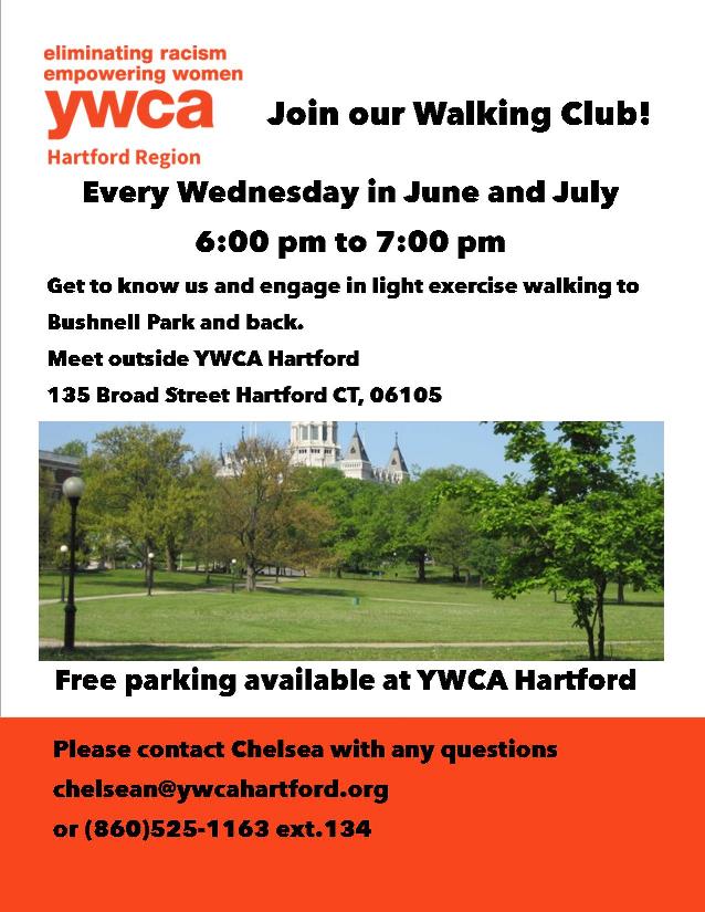 YWCA Hartford Region Walking Club