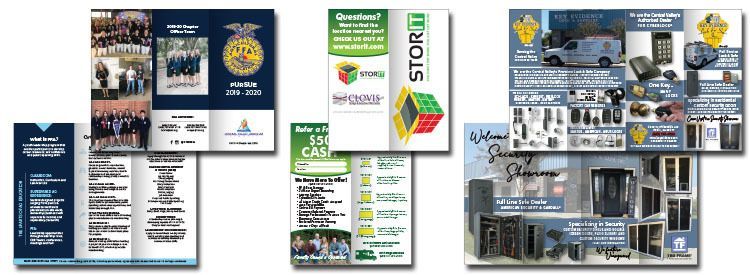 Brochure Printing, Visalia, Tulare, Hanford, Three Rivers