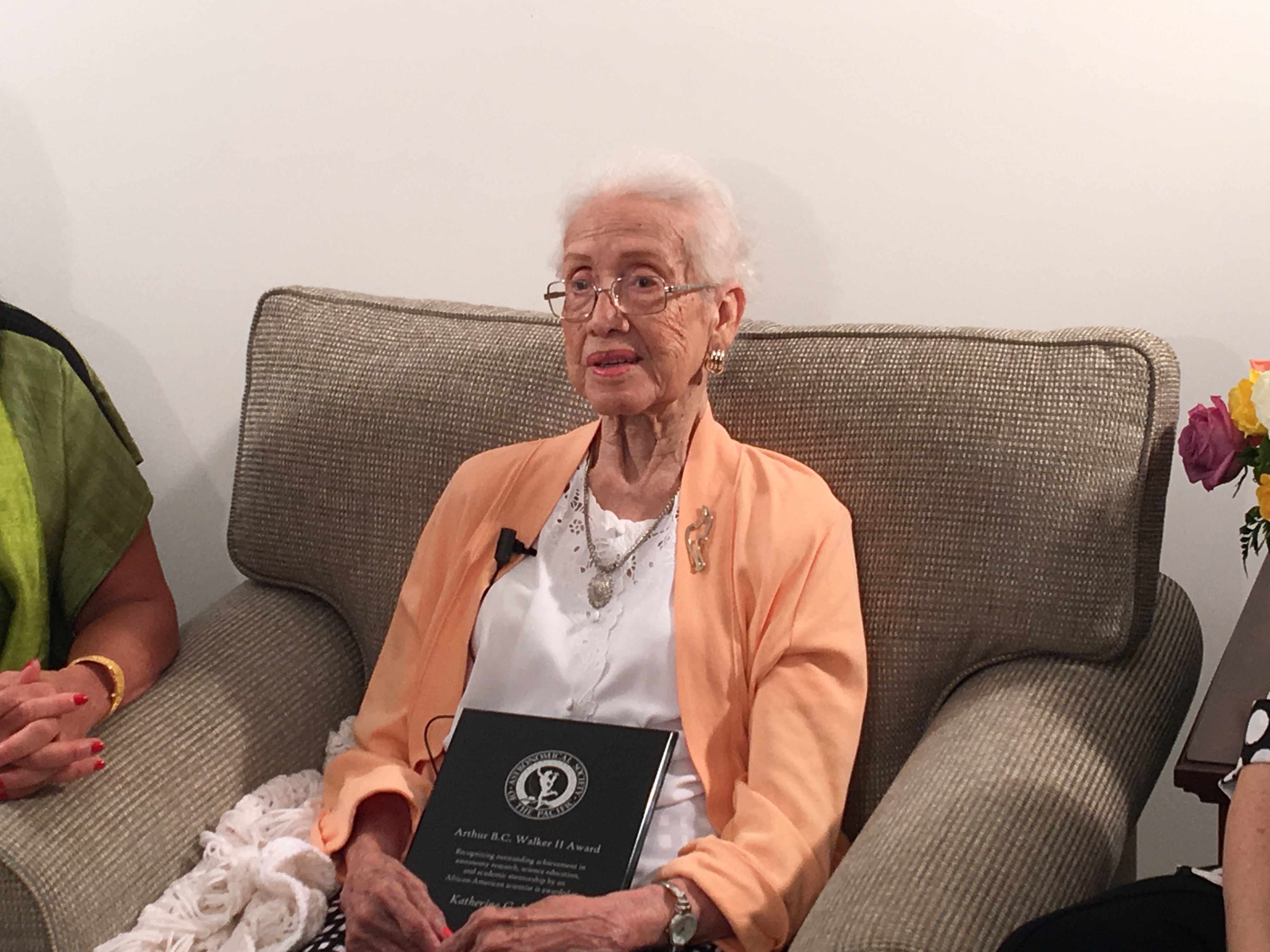 Inaugural recipient: Katherine Johnson