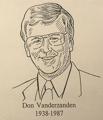 Vanderzanden: Donald W. Vanderzanden Memorial Award