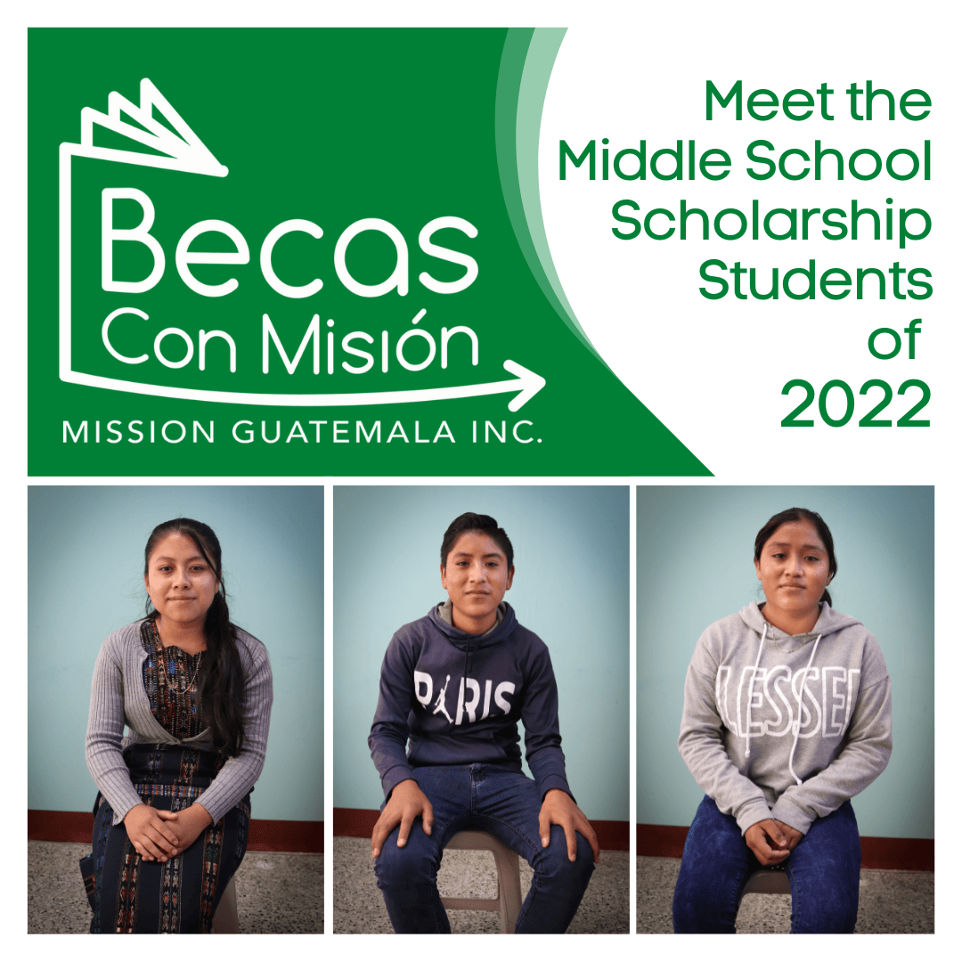 Meet our Middle School Scholarship Students!