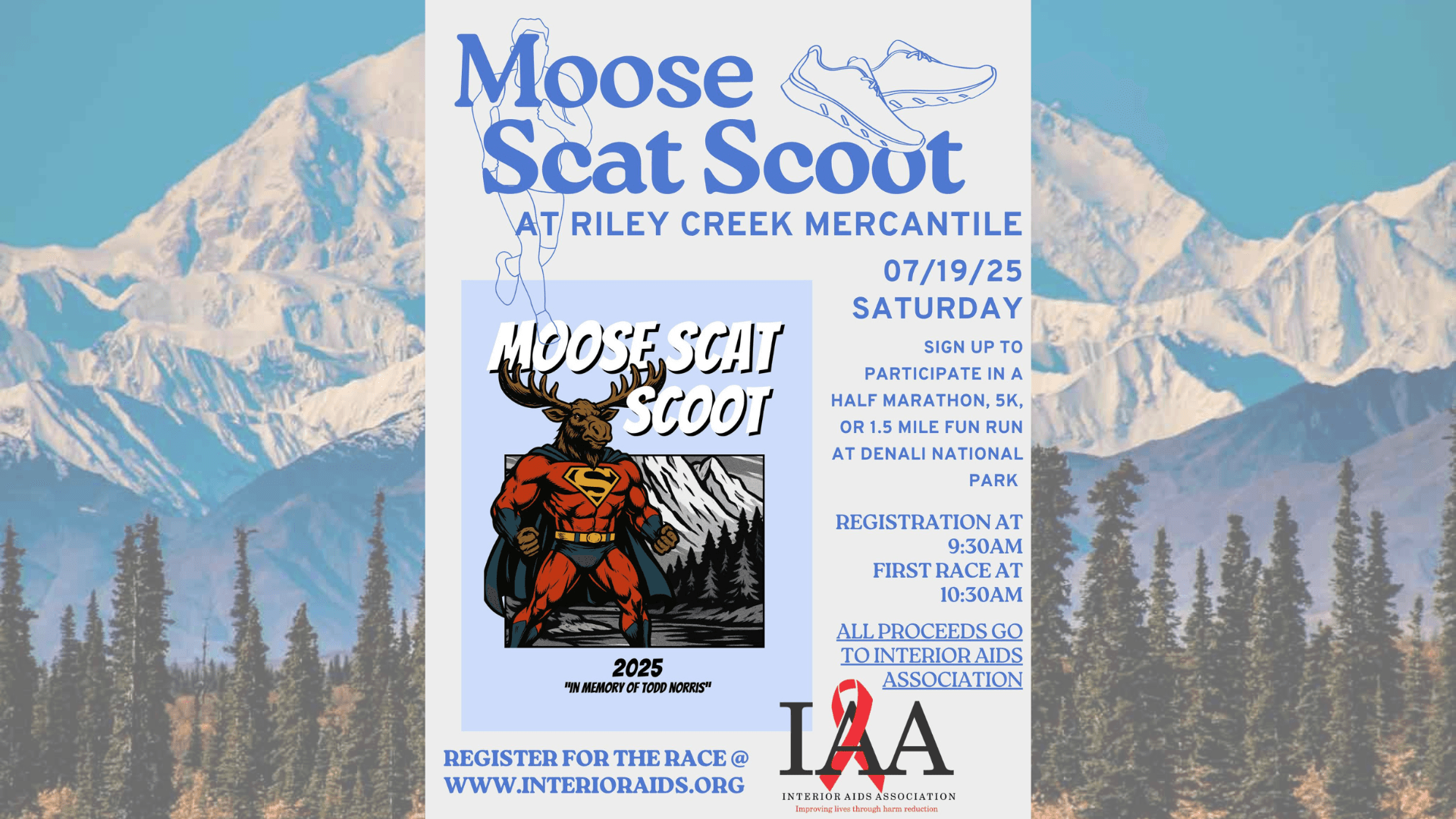 Register now for 2025 Moose Scat Scoot!