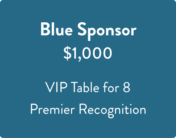 Blue Sponsor — $1,000