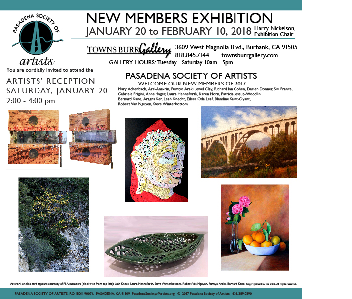 1/20/2018 - New Members Exhibition