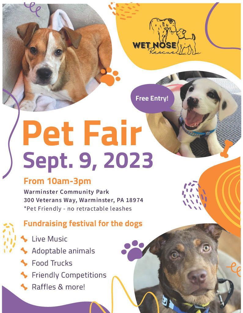 2023 Wet Nose Pet Fair