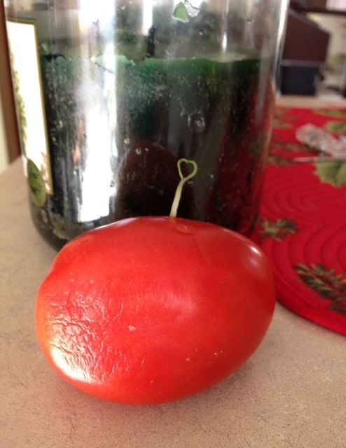 Tomato heart by Jackie Ferrell