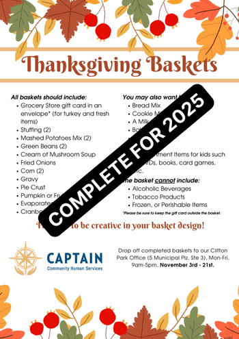 Thanksgiving Baskets