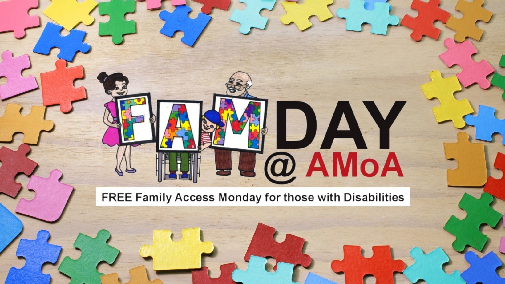 FREE Family Access Monday for those with Disabilities!