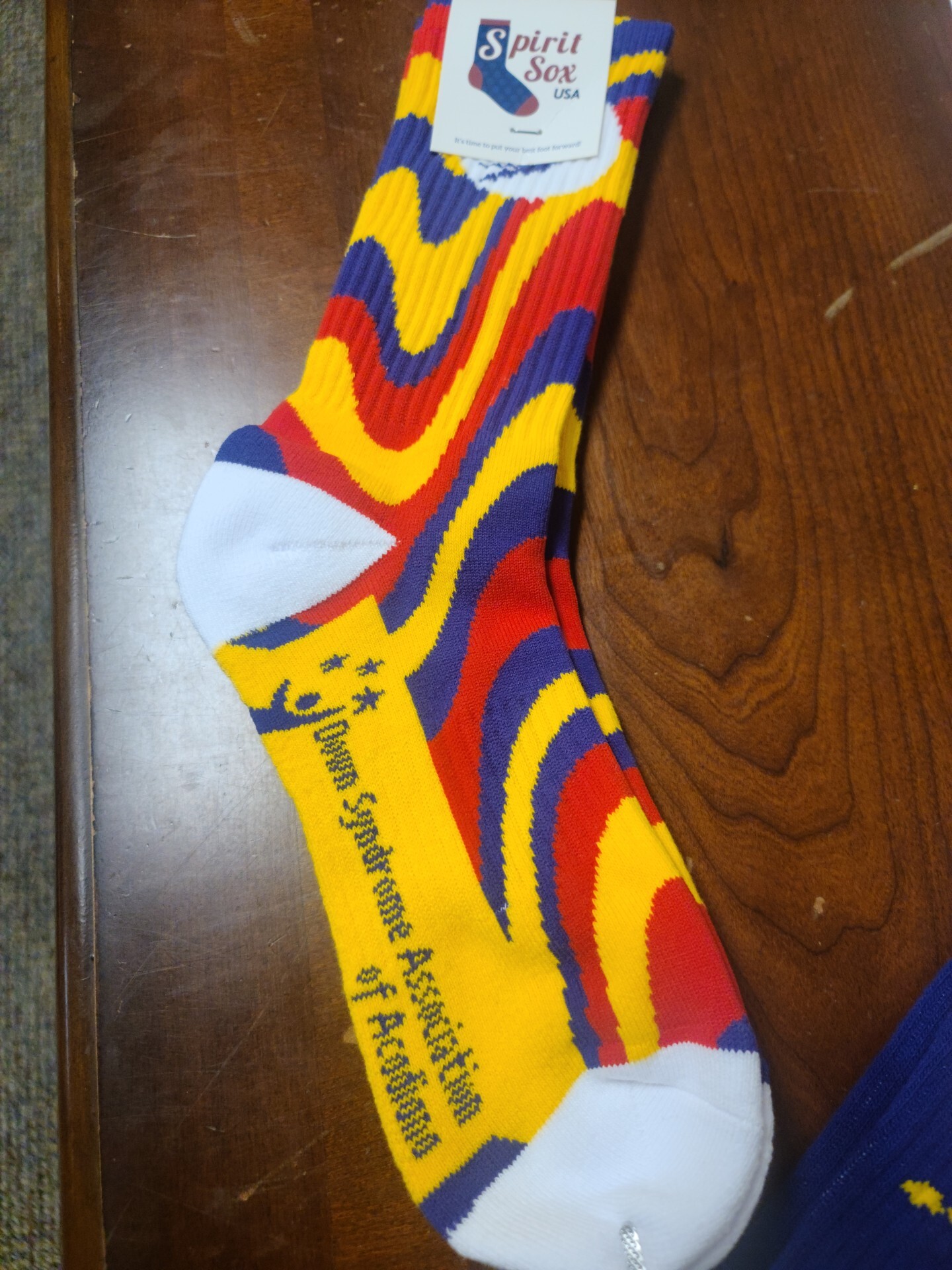 Awareness Socks- Swirls