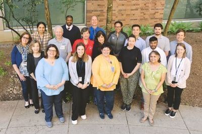 Outside picture of NIH staff during the KDA NIH Visit