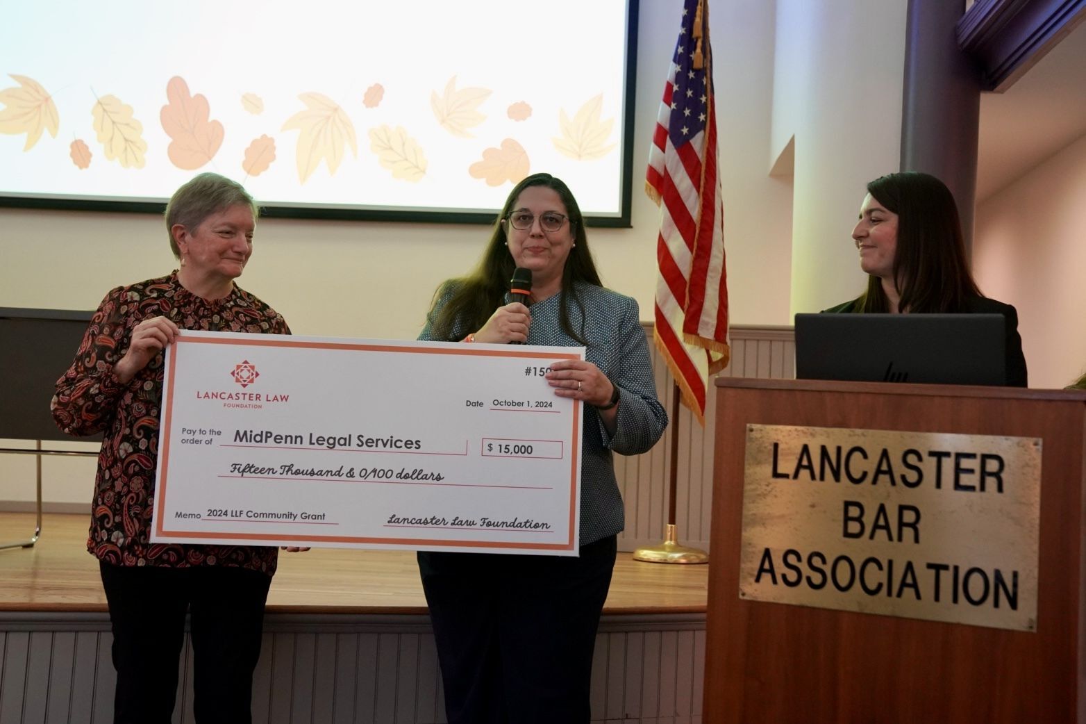 Lancaster Bar Check Presentation