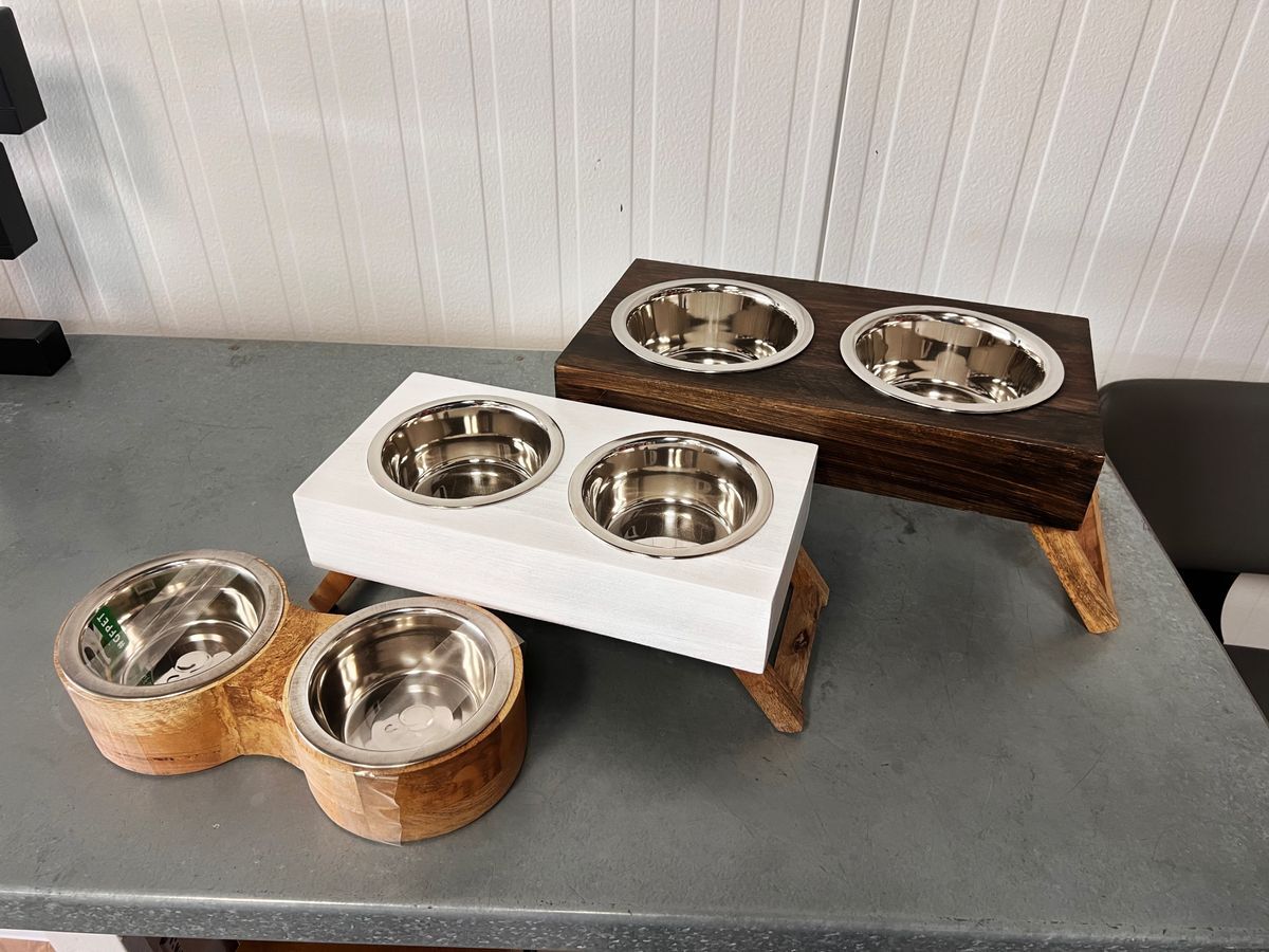 Elevated Dog Bowls | Stainless Steel Dog Bowls | Stylish Home Pet Bowls | Cat Bowls