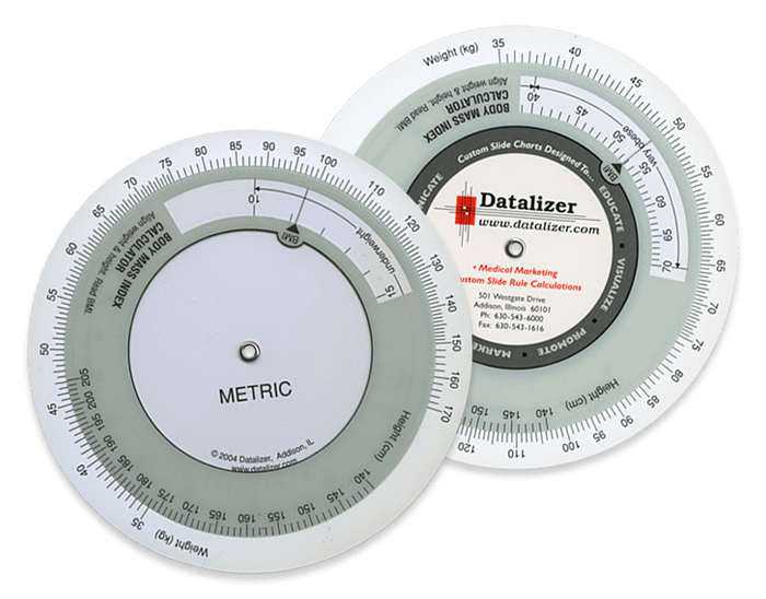 BMI Calculator Wheel