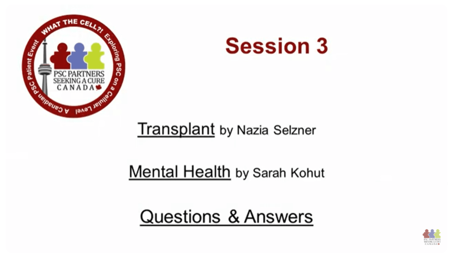 What the Cell?! Session 3: Transplant and Mental Health