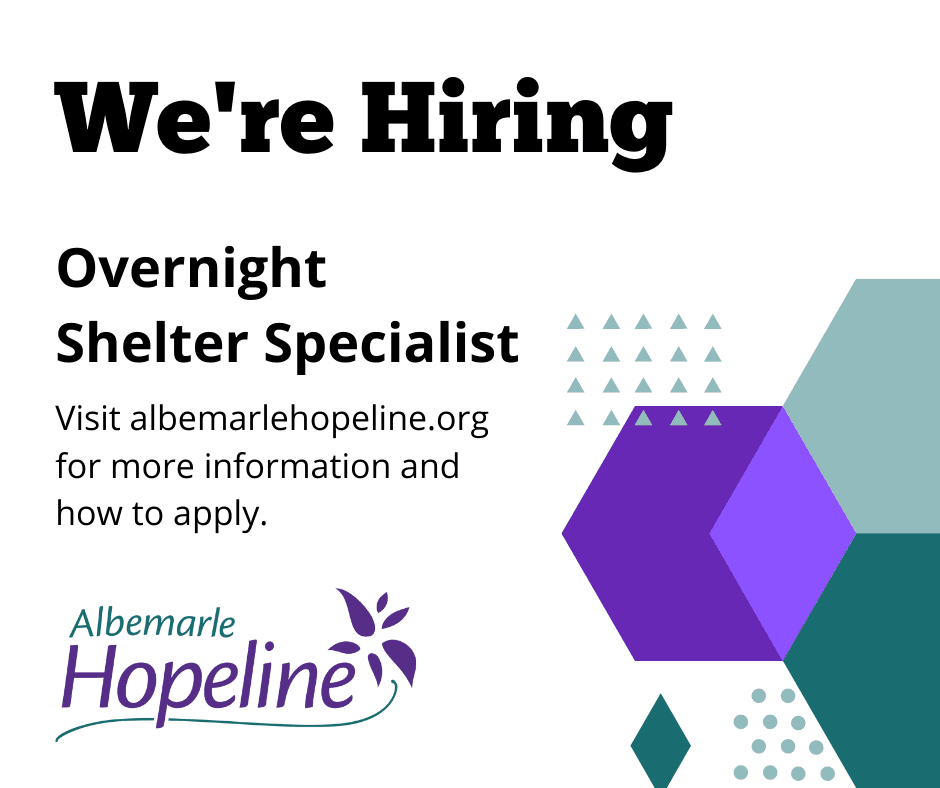 Overnight Shelter Specialist