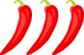 Three Peppers