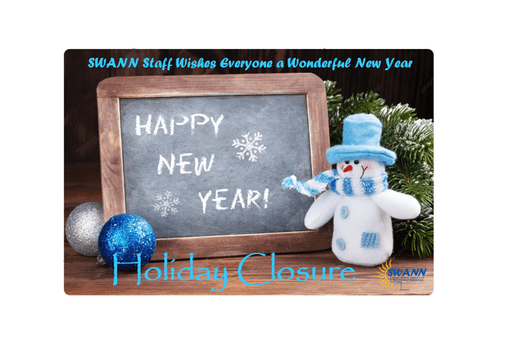 SWANN Offices & Community Sites will be closed observance of this Holiday Day
