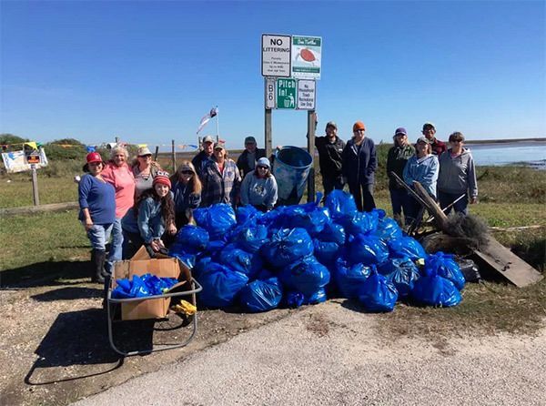 Bolivar Beach Cleanup