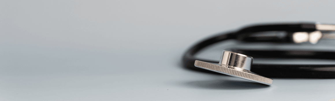 stethoscope on surface